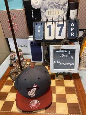 Mitchell & Ness Miami Heat snapback hat